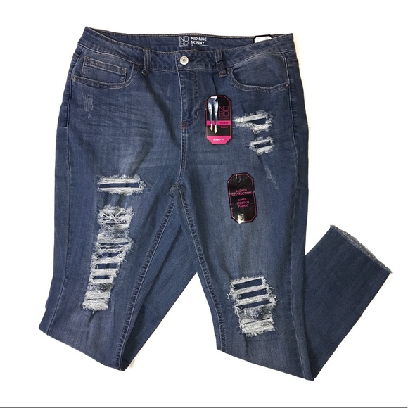 no boundaries mid rise jeans